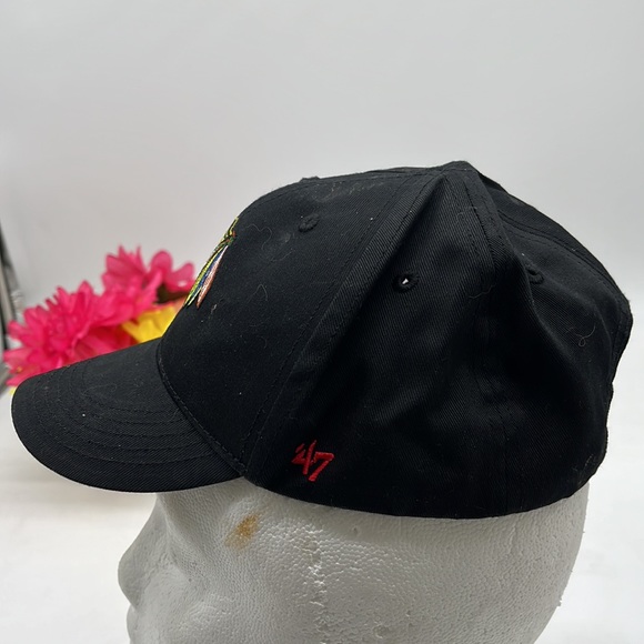 Chicago Black Hawks Infant Baseball Hat Adjustable HT3377B - Picture 2 of 6